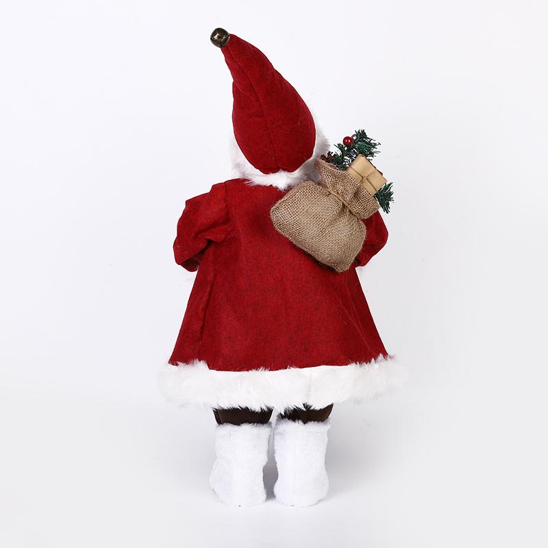 A 60-centimeter red luxury static Santa Claus Specification image