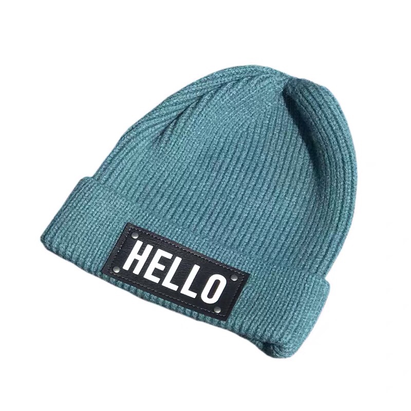 Korean version of men's autumn and winter warm knitted wool cap female head cap match fashion fried street cold hat Application Scenario