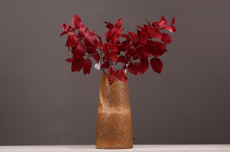 Lanjin Wholesale, best-selling products, factory direct sales, flower arrangement materials, artificial leaves, plants, artificial autumn colors, flowers and leaves, artificial home decoration detail image 15