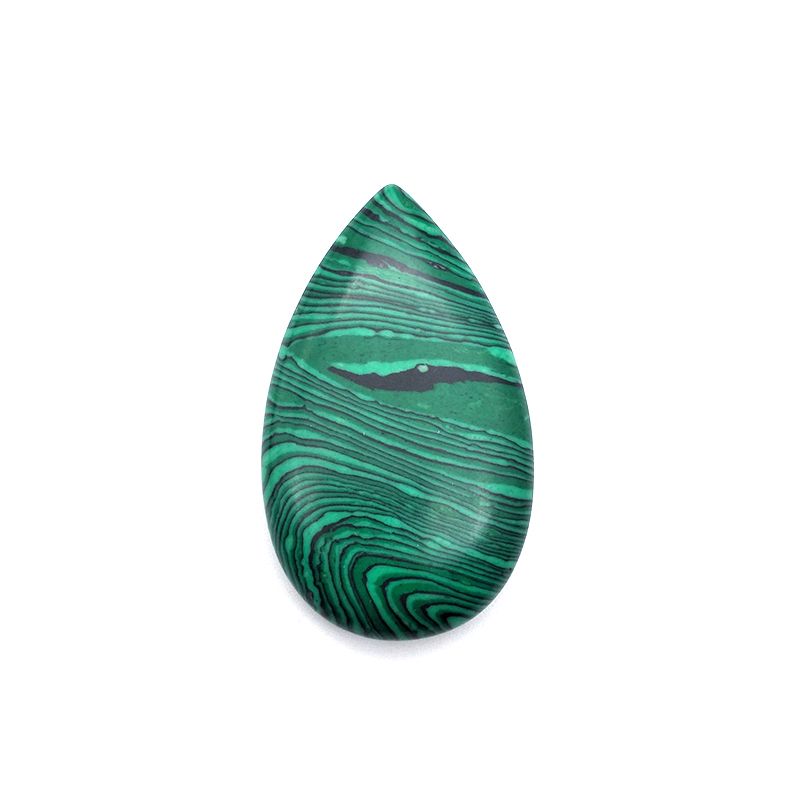 Jewelry accessories: Synthetic malachite water drop pendant, blue turquoise melon seed-shaped pendant, ethnic style DIY handcrafted pendant Application Scenario