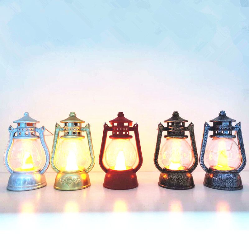 European and American lantern retro decoration hotel room home decoration scene atmosphere decoration