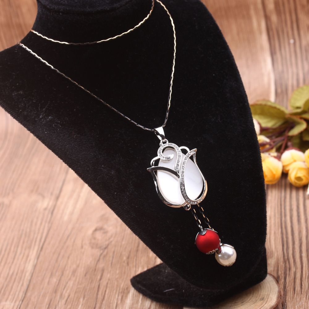 Long sweater chain versatile decorative Necklace women's autumn and winter accessories high simple Pendant thumbnail