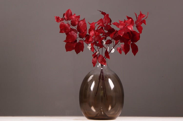 Lanjin Wholesale, best-selling products, factory direct sales, flower arrangement materials, artificial leaves, plants, artificial autumn colors, flowers and leaves, artificial home decoration detail image 13