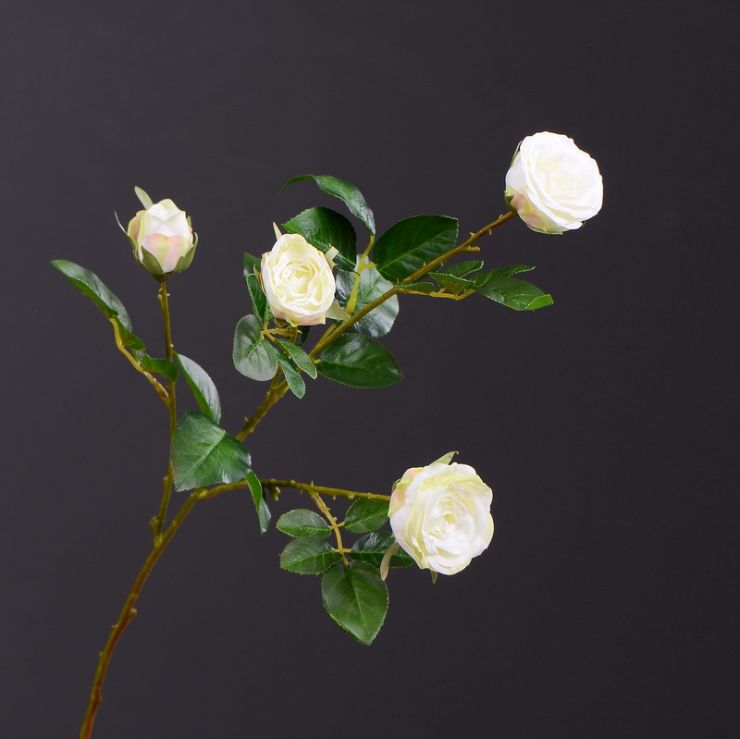 Lanjin Factory wholesale multi-head rolled edge rose artificial flowers wholesale living room, dining table, coffee table, entrance hall decoration artificial flowers factory direct sales mixed batch undefined