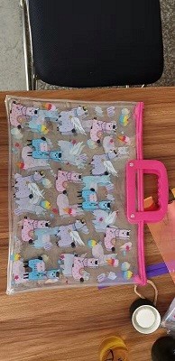 The manufacturer supplies fluorescent file bags and can customize them according to samples detail image 3