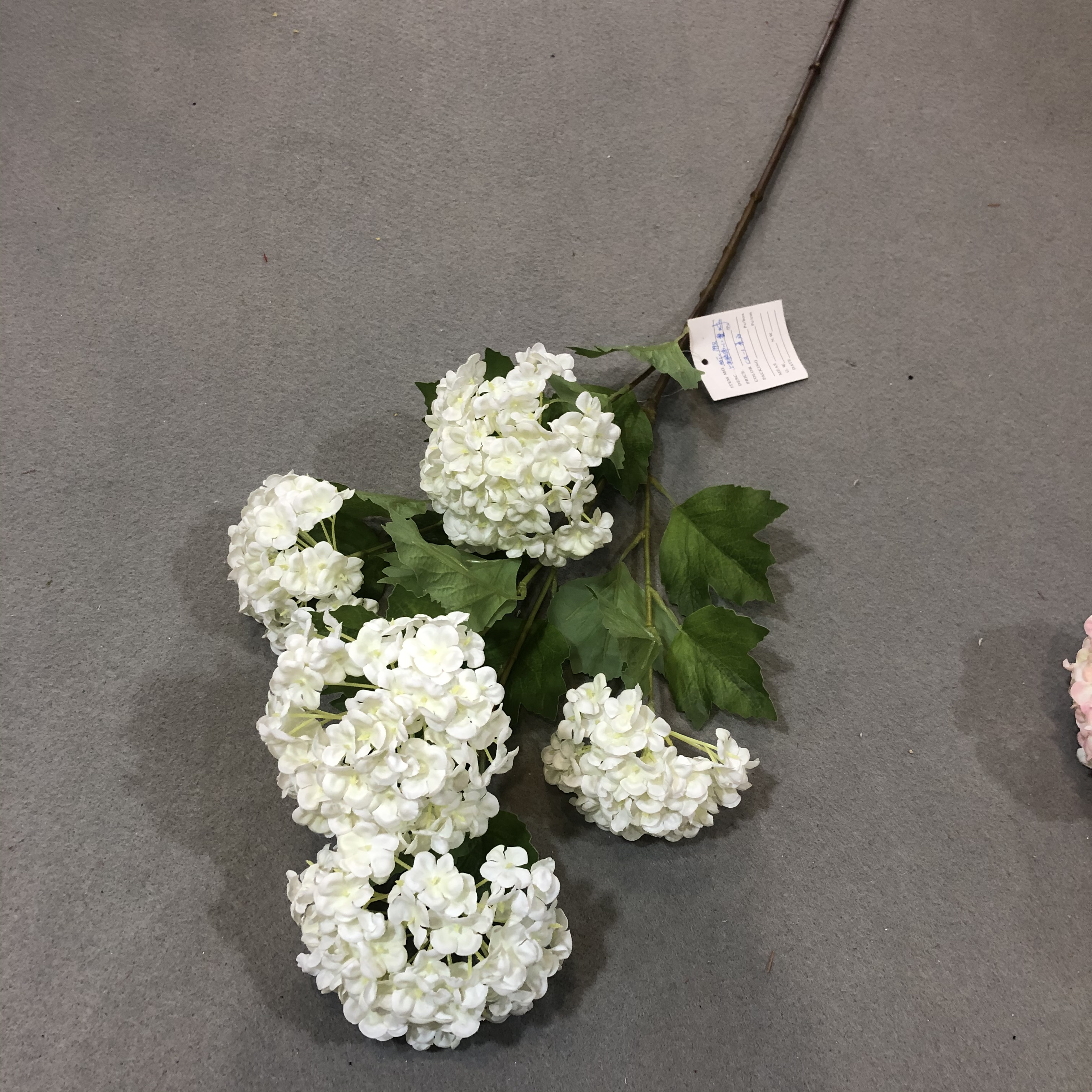 Artificial hydrangea, five-headed hydrangea, artificial flower undefined