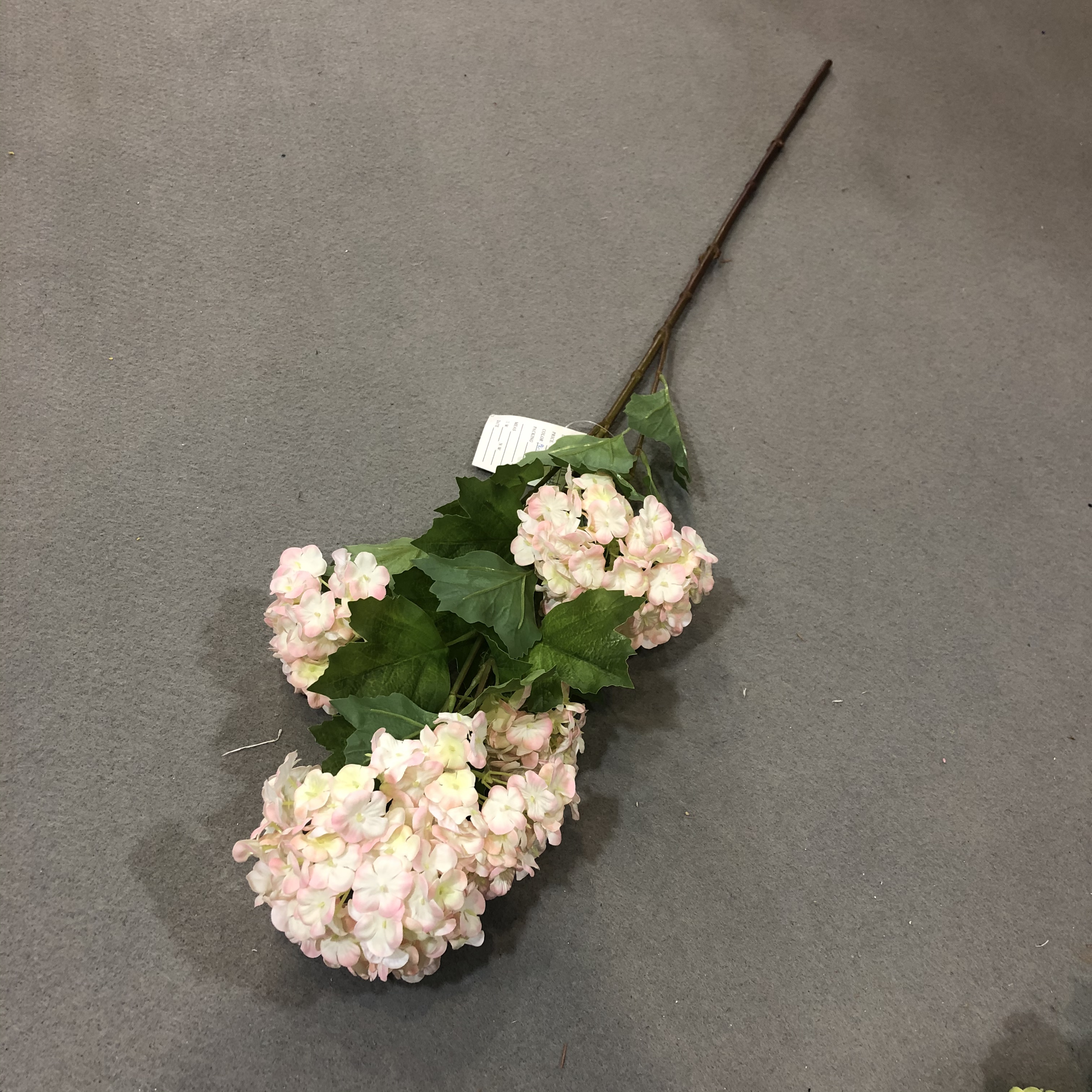 Artificial hydrangea, five-headed hydrangea, artificial flower undefined