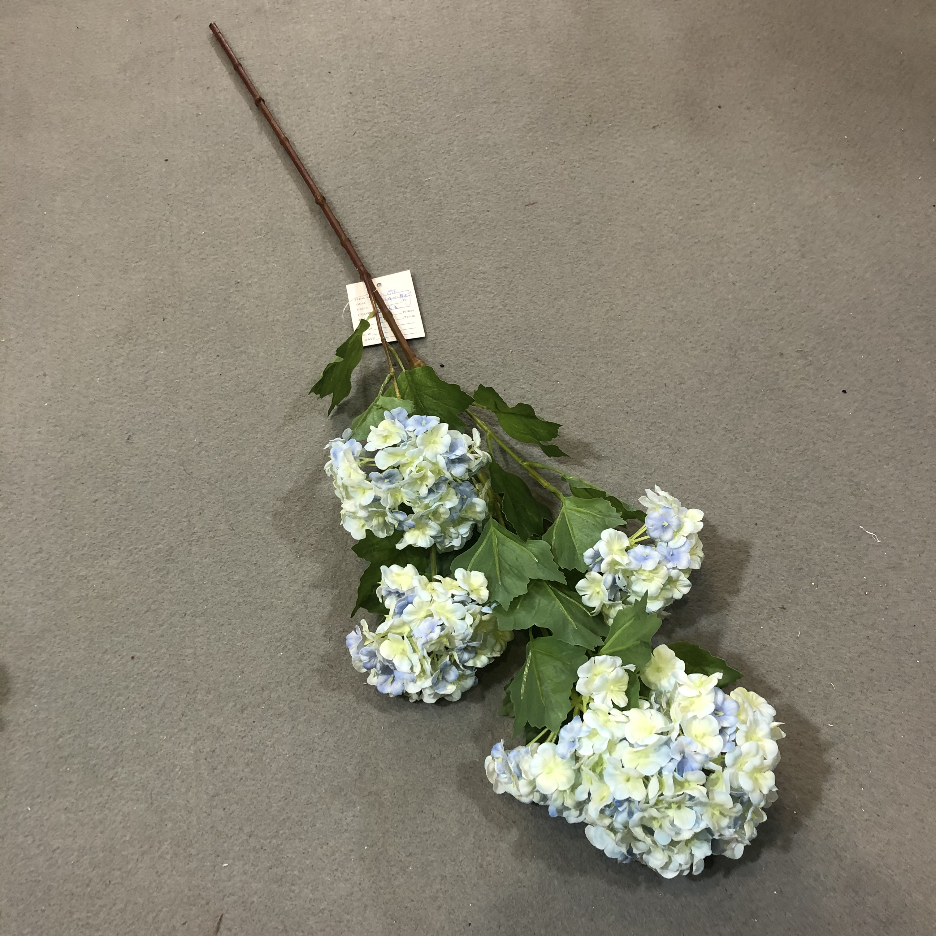 Artificial hydrangea, five-headed hydrangea, artificial flower Item Picture