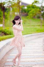 休闲装夏款短袖混纺材质韩版均码女士潮流款苏亚连衣裙