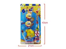Baseball set 3 sets Indoor and outdoor sports toy Baseball toy PU baseball set