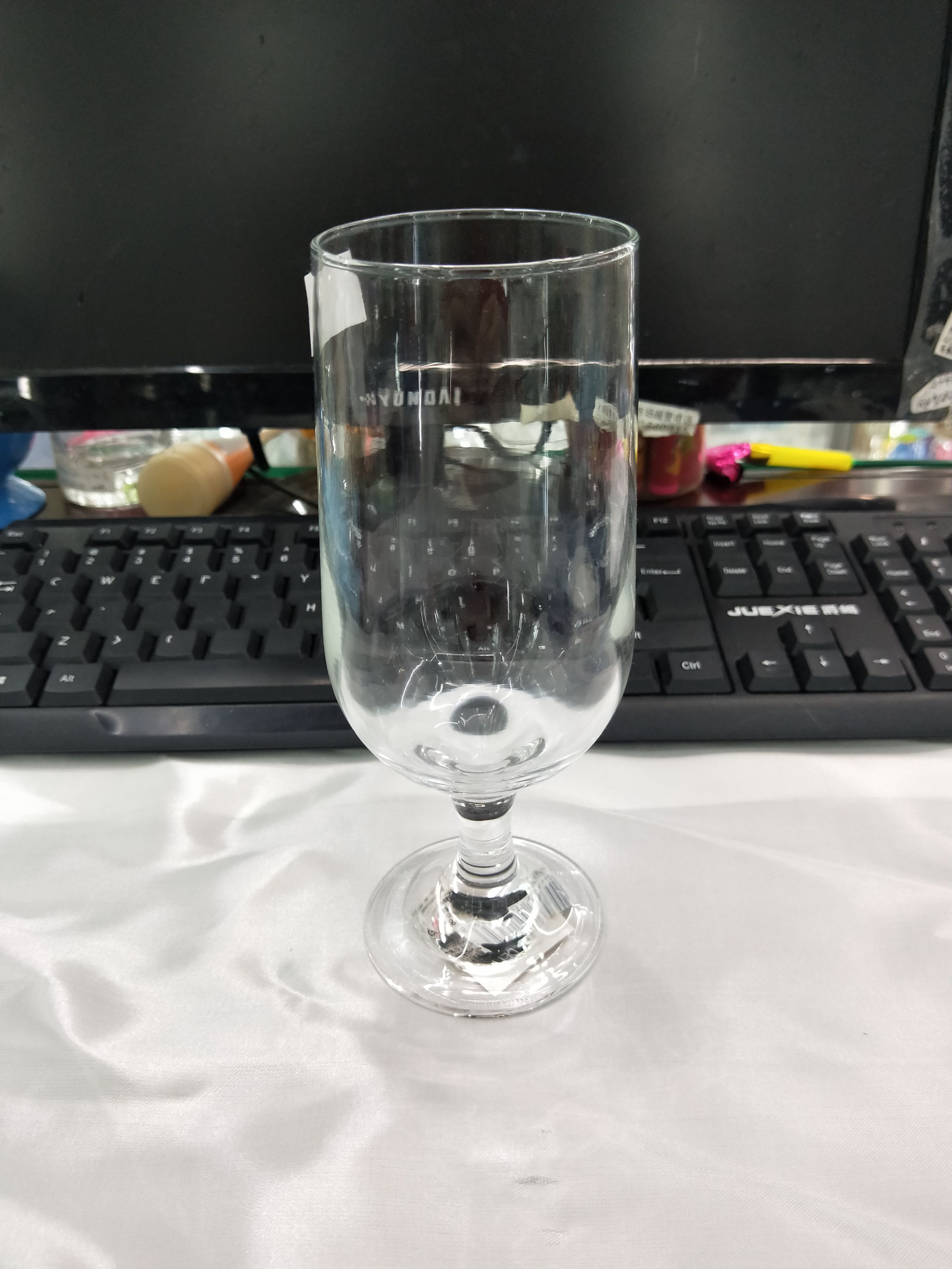 Tall wine glass beverage glass wine glass clear fruit juice glass household glass GL3728 thumbnail