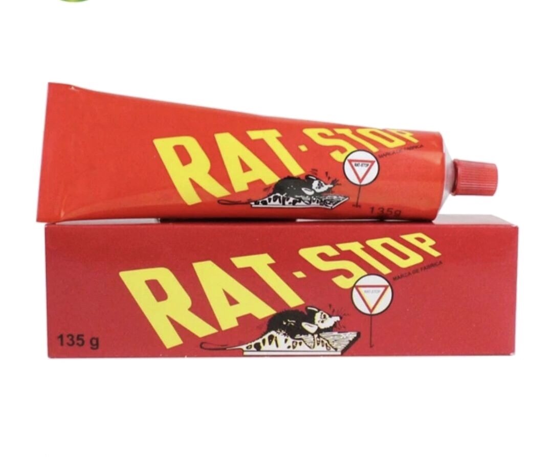 135g强力透明老鼠胶牙膏管黄色老鼠胶粘鼠详情图3