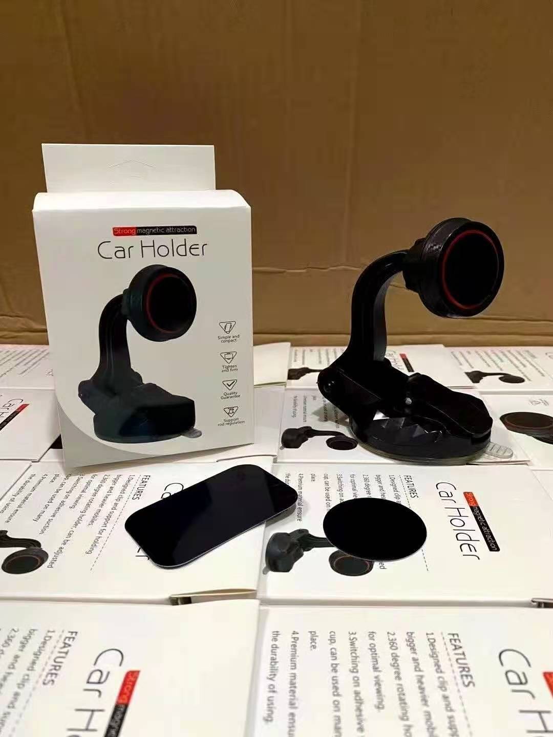 F12多功能汽车手机架车载支架磁吸贴万能吸盘式车用支撑导航架详情图1