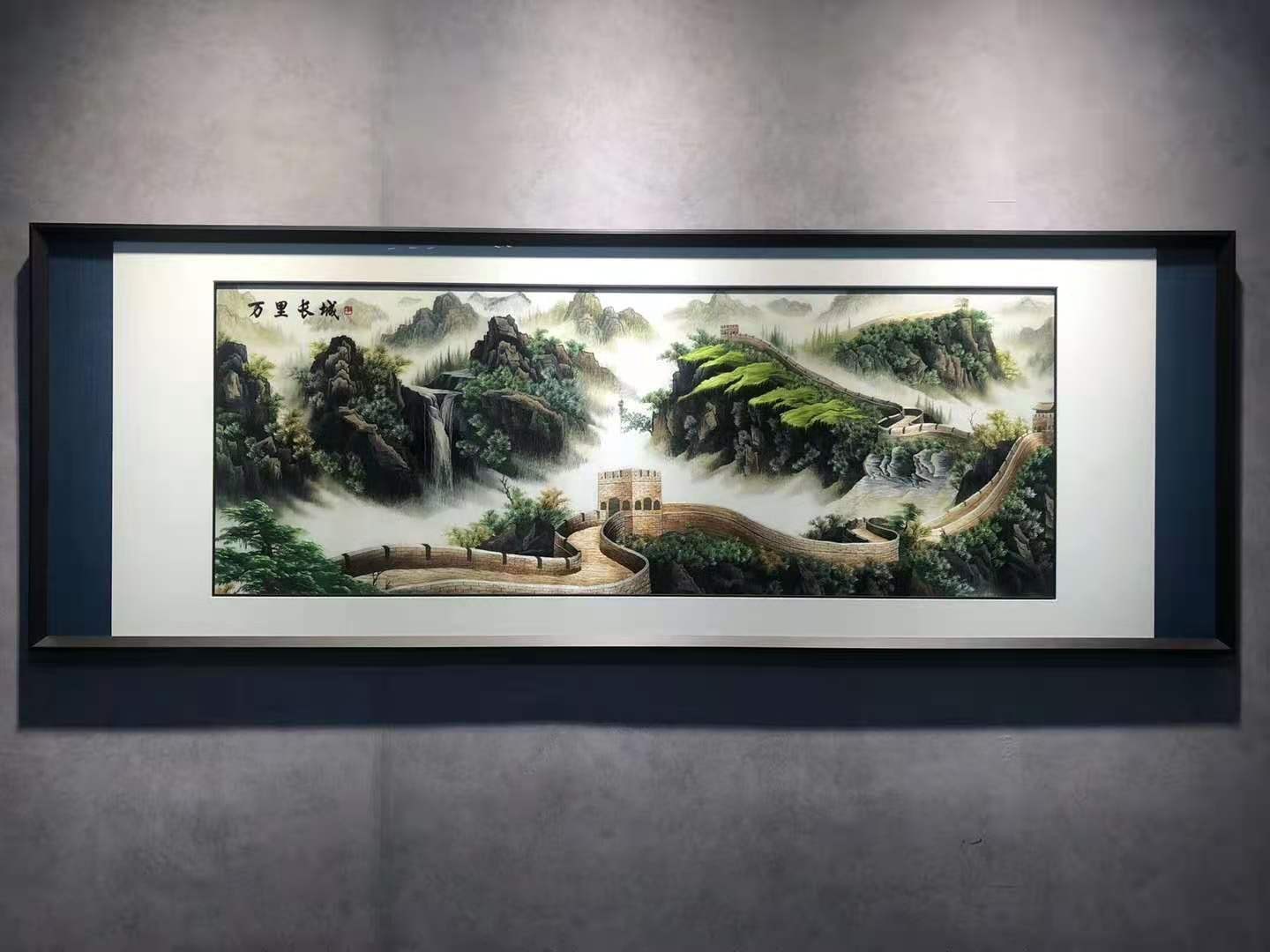 国潮纯手工画，详情1