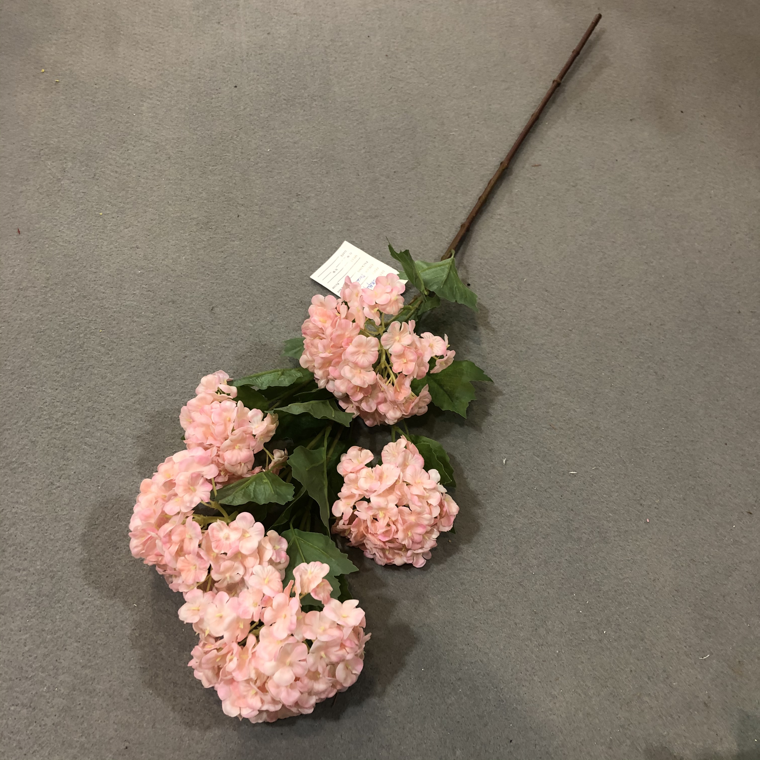 Artificial hydrangea, five-headed hydrangea, artificial flower undefined