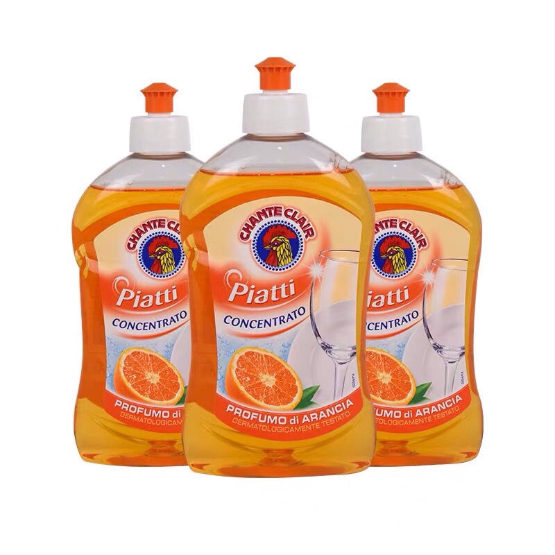 意大利原装进口大公鸡头浓缩洗洁精500ml 香橙味产品图