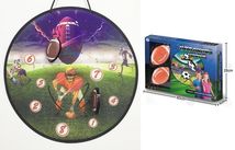 儿童体育标靶、橄榄球布镖靶(PE)彩盒222-4A
