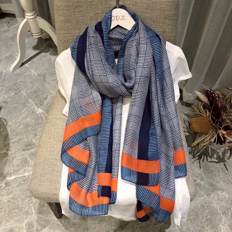 欧美经典女围巾两用冬季超大保暖图