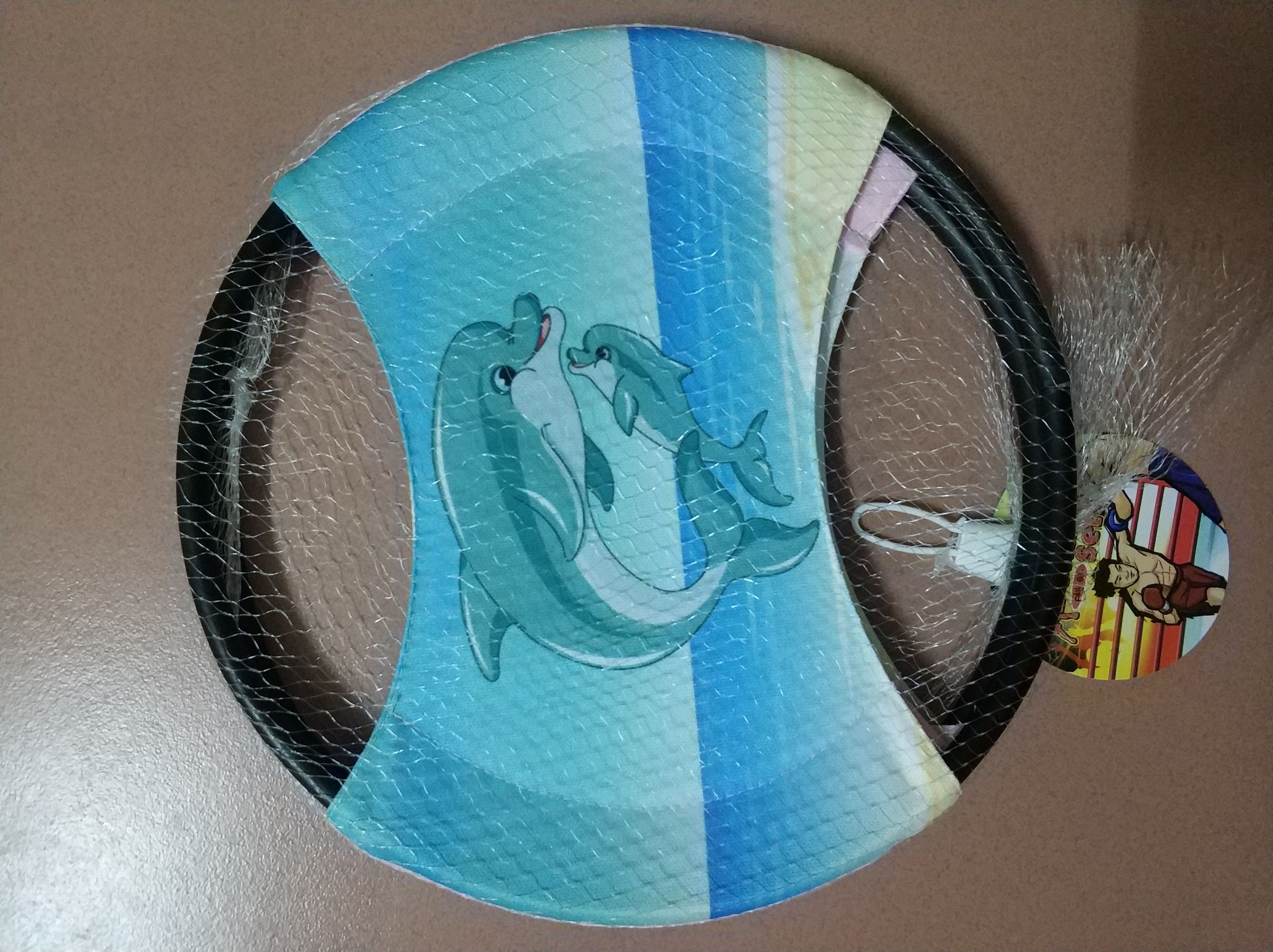 儿童体育飞盘、海豚飞盘网袋HJ-460图