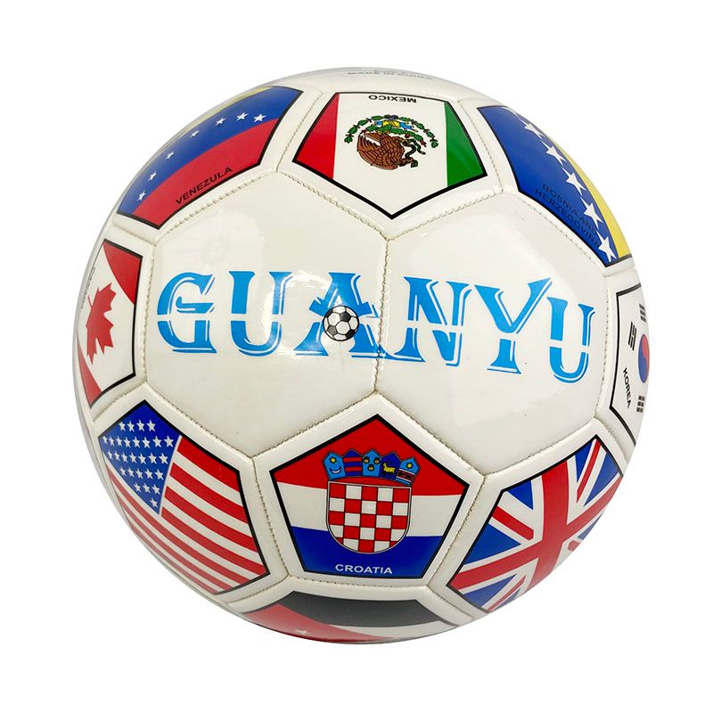 2.7mm PVC FOAM national flag printing No. 5 training promotion football thumbnail