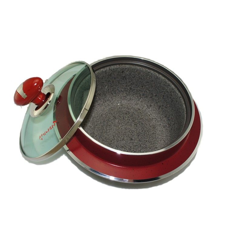 Kitchen Code: Korean original imported premium natural stone pot, 22cm Item Picture