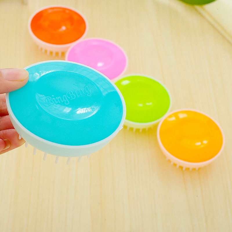 Manufacturers direct color shampoo comb shampoo brush thumbnail