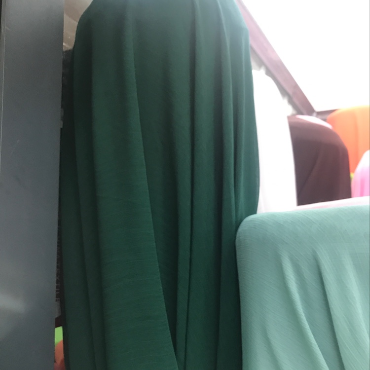 Chiffon cloth dark green thumbnail