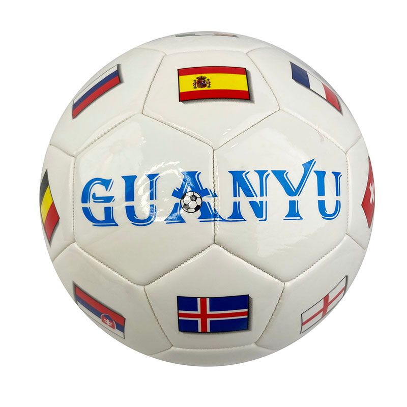 National flag no. 5 machine sewn football thumbnail