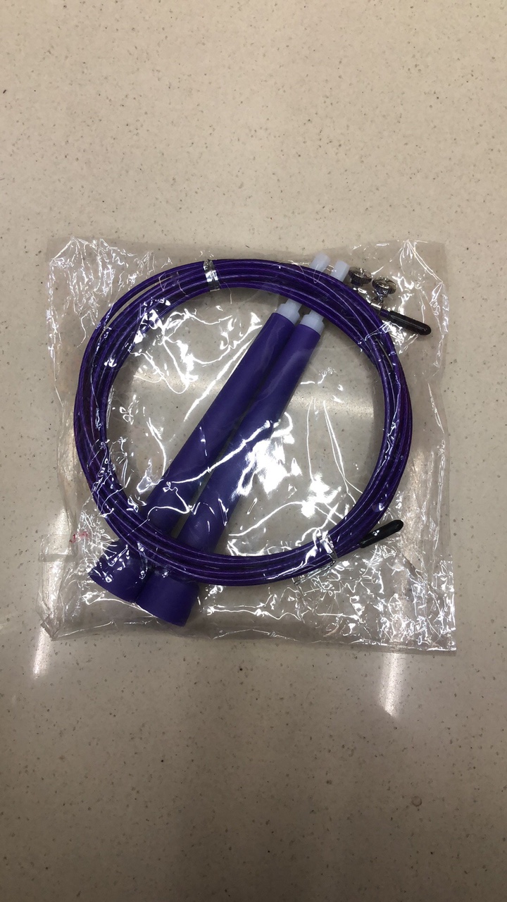 钢丝跳绳 塑料柄钢丝跳绳 健身器材 竞速跳绳