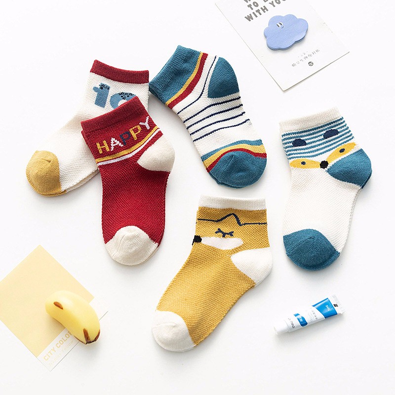 Children's Socks Boys And Girls Cotton Socks Wicking Sweat Odor Socks Etdw03 undefined