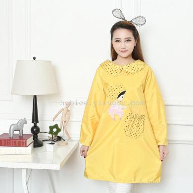 Manufacturers Direct Waterproof Memory Doll Collar Cute Girl Anti-Dress Overalls Can Be Customized Logo Item Picture