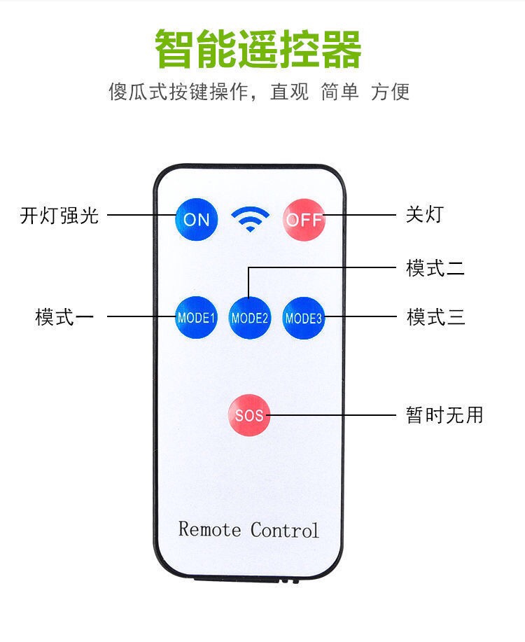 新品遥控假摄像头感应路灯壁灯庭院灯 LED太阳能仿真监控灯防贼详情图10