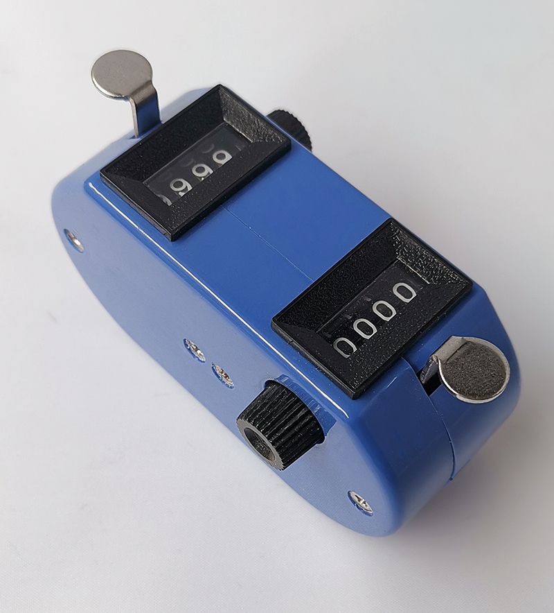 Dual-head counter