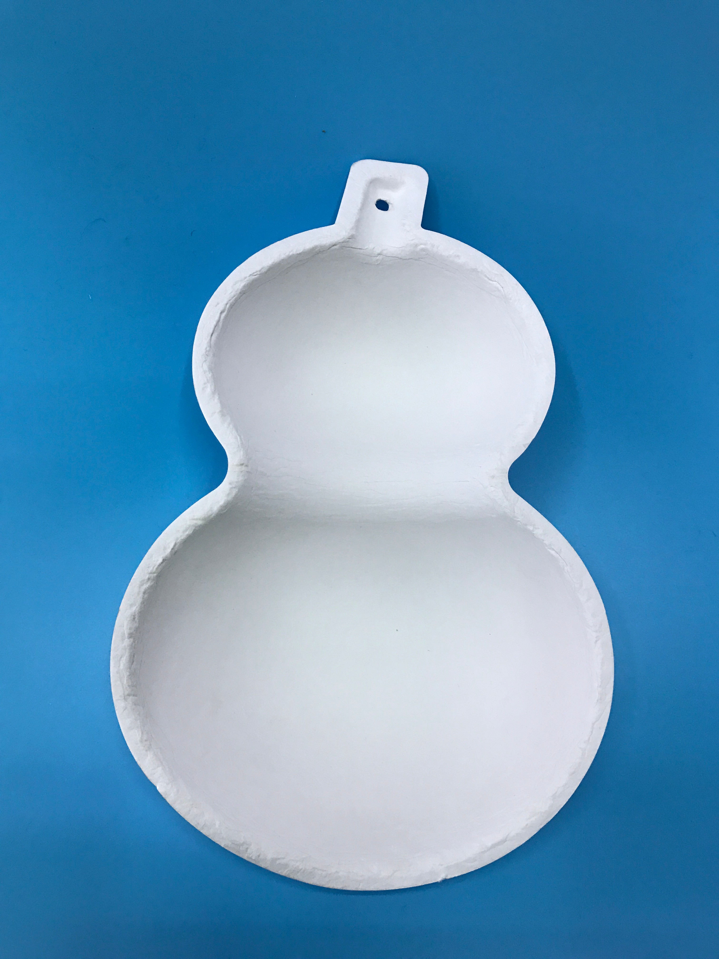 环保纸浆面具—一次性DIY绘画大葫芦面具儿童绘画玩具详情图2