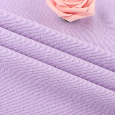 Ribbed fabric 350g coarse needle ribbed fabric 32S pit knitted fabric for autumn and winter warm leggings and pajamas fabric detail image 1