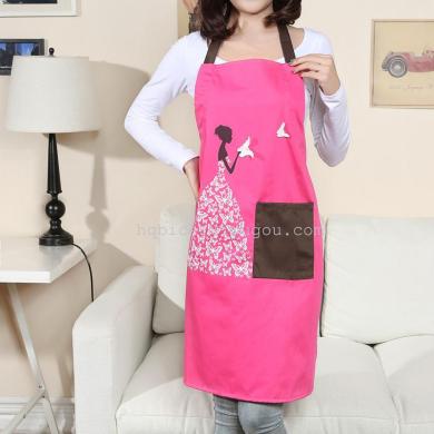 Korean Craft Beauty Butterfly Fashion Apron - Lifestyle Photo