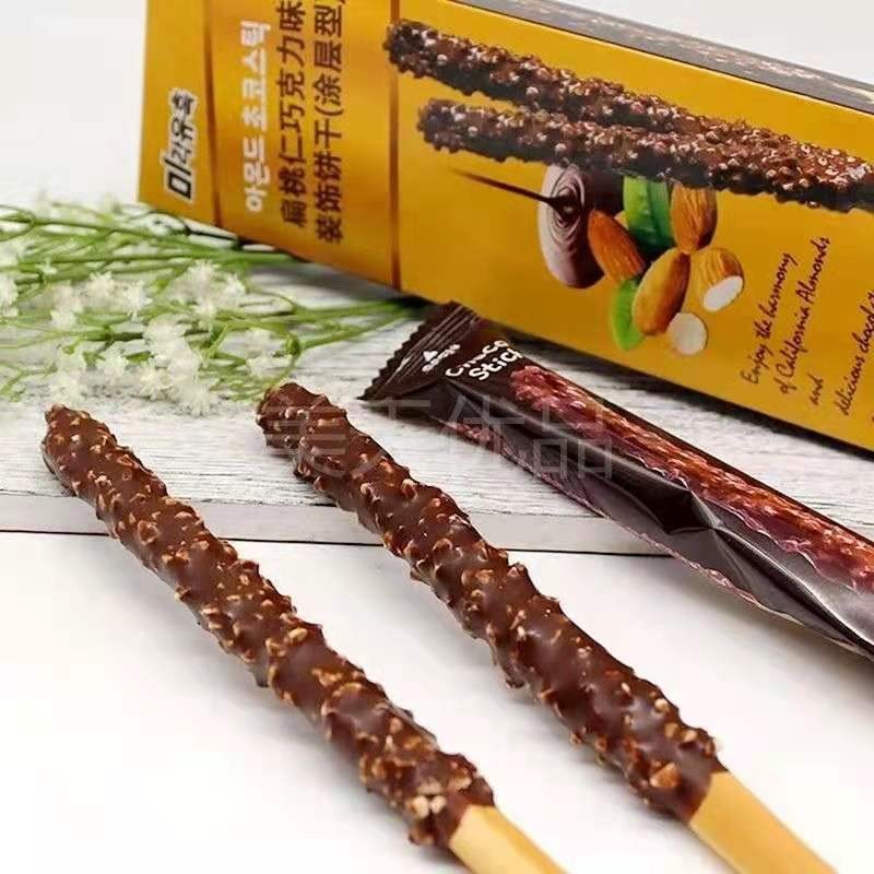 味觉扁桃仁巧克力涂层饼干详情图2