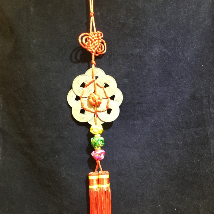 8 pieces of plum blossom copper coin with three balls (3.2 Qian Qian)