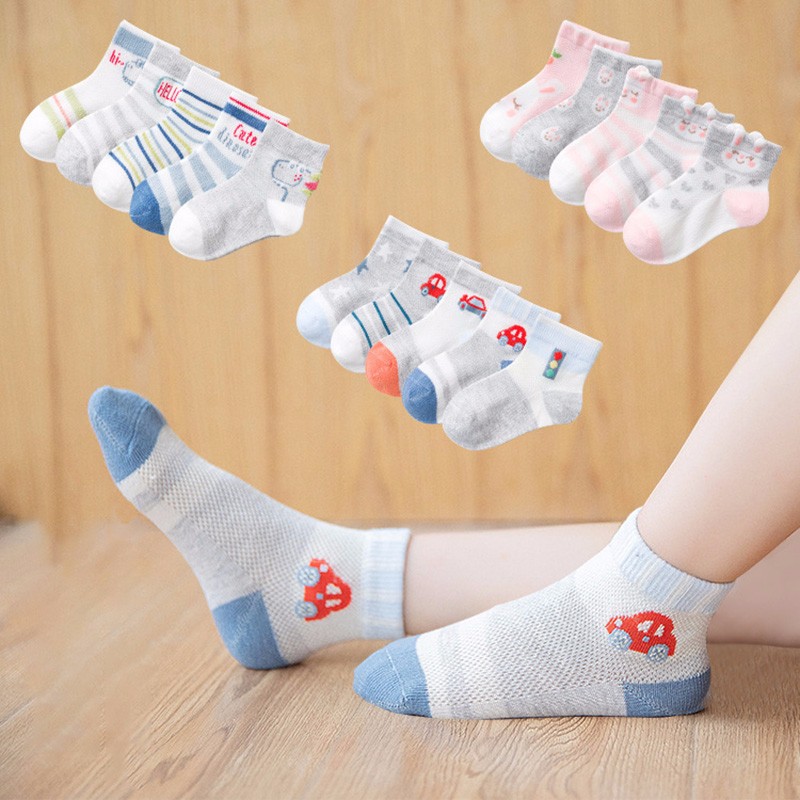 Children's Socks Boys And Girls Cotton Socks Wicking Sweat Odor-Proof Socks Etdw07 undefined