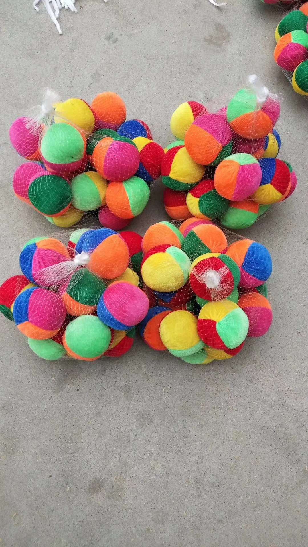 厂家批发彩色帆布沙包 幼儿园投掷玩具游戏儿童沙包 可来图样定制 5cm小沙包详情图10
