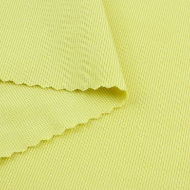 Ribbed fabric 350g coarse needle ribbed fabric 32S pit knitted fabric for autumn and winter warm leggings and pajamas fabric detail image 5