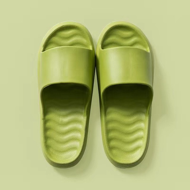 Simple slippers cool slippers home slippers bathroom non-slip EVA shoes home men and women lovers slippers summer wear thumbnail