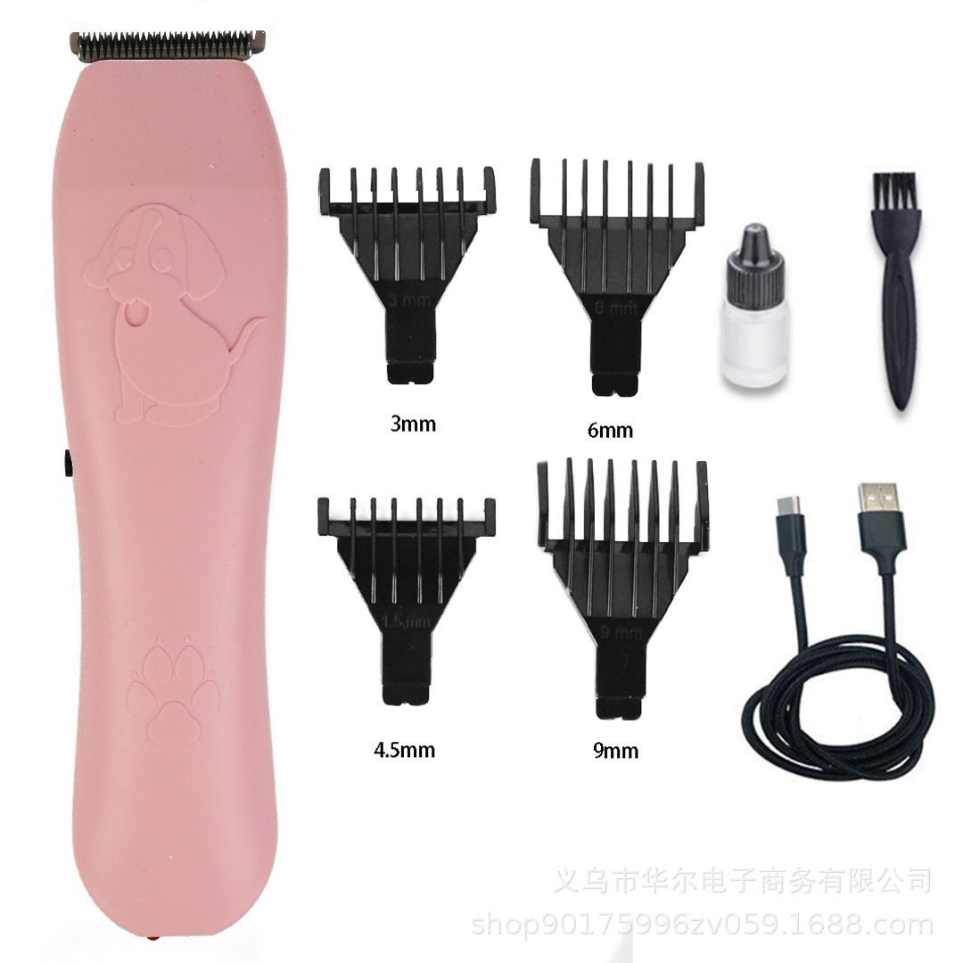 Pet hair shaver High power low noise USB charging dog and cat hair shaving professional hair trimmer pet electric scissors thumbnail