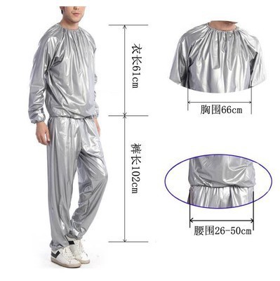 TV产品 sauna suit 运动桑拿服 环保轻薄高密度 桑拿服套装详情图1