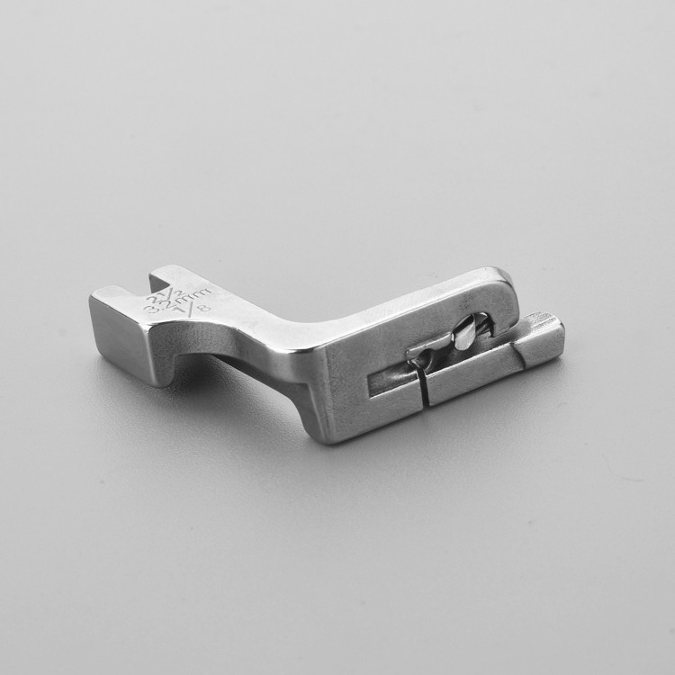 Flat car, rolled edge presser foot, folded edge presser foot, flat car, computer car, industrial sewing machine parts, thick material, high quality, all-steel stop mouth presser foot detail image 7
