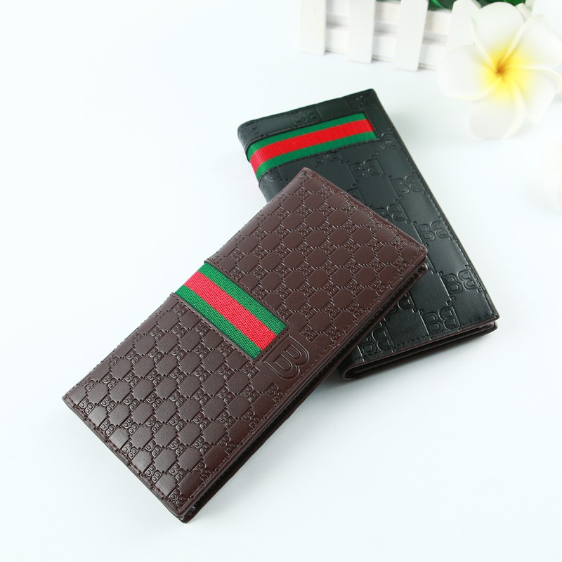 厂家直供 荔枝纹加围款 丝印休闲男士磁扣长款钱包 长款钱夹详情图8