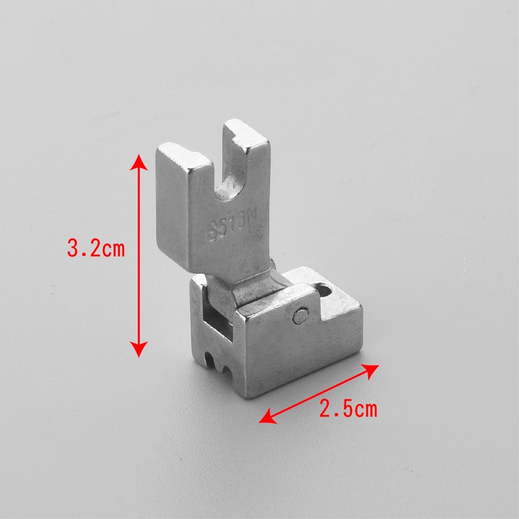 S518N Invisible zipper presser flat car, computer car, industrial sewing machine parts, thick material, high quality detail image 2