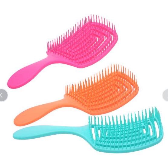 Hollow comb massage comb, multi-purpose simple home hair care comb Application Scenario