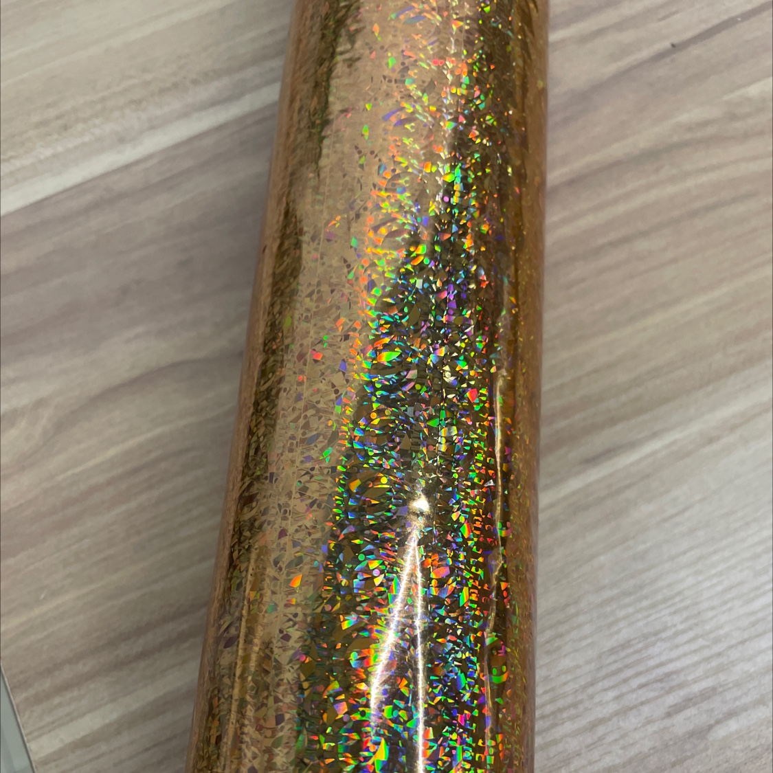 横亚烫金材料，金银色镭射烫金纸产品图