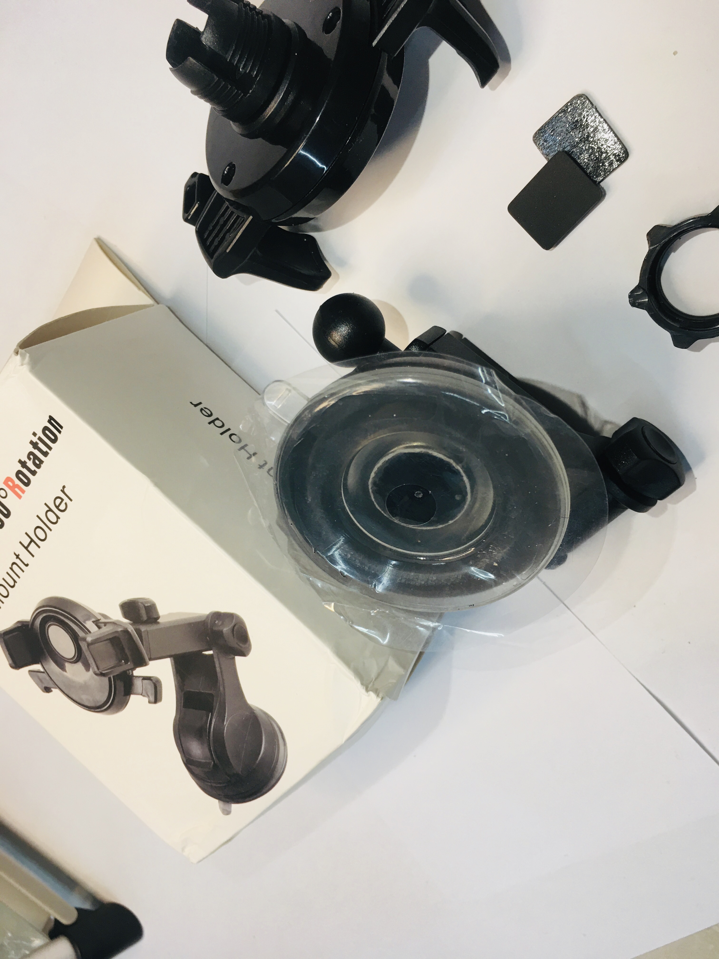 伸缩杆手机支架 车载吸盘式支架汽车仪表台手机支架详情图7